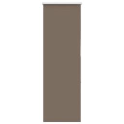 Berkfield Home Roller Blind Blackout Coffee 40x150 cm Fabric Width 35.7 cm Polyester in Brown - thumbnail 1