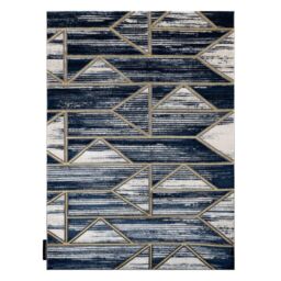 RugsX De Luxe Rug in Blue - Size: 180 cm x 270 cm - thumbnail 4