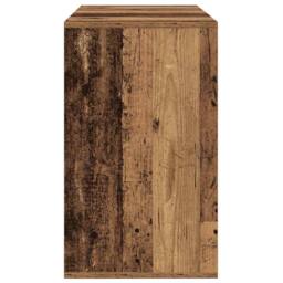 Berkfield Home Sideboard Old Wood 120x41x75 cm Engineered Wood in Brown - Size: 120 x 41 x 75 cm - thumbnail 7