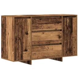Berkfield Home Sideboard Old Wood 120x41x75 cm Engineered Wood in Brown - Size: 120 x 41 x 75 cm - thumbnail 3