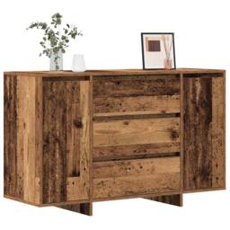 Berkfield Home Sideboard Old Wood 120x41x75 cm Engineered Wood in Brown - Size: 120 x 41 x 75 cm - thumbnail 1
