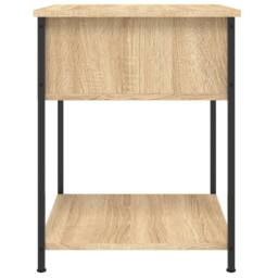 Berkfield Home Bedside Tables 2 pcs Sonoma Oak 44x45x58 cm Engineered Wood in Light Tan - Size: 44 x 45 x 58 cm - thumbnail 8