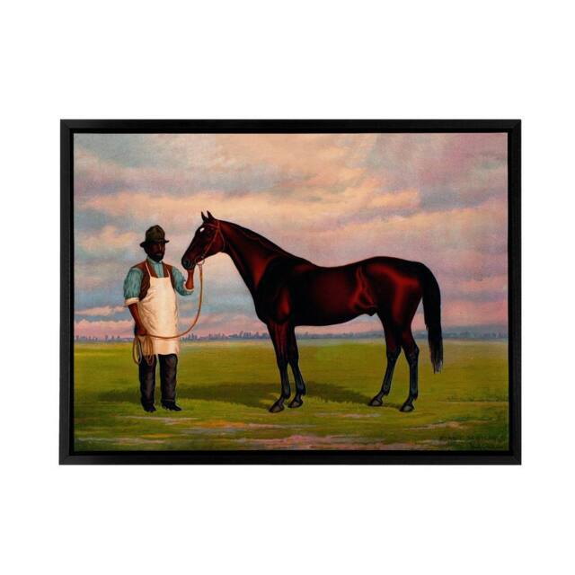 "Artery8 After Henry Stull Bonnie Scotland Framed Canvas Wall Art Print - Size: W12"" x H16""" - image 1