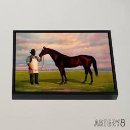 "Artery8 After Henry Stull Bonnie Scotland Framed Canvas Wall Art Print - Size: W12"" x H16""" - thumbnail 2