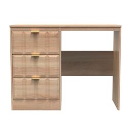Ready Assembled 2 U Seattle 3 Drawer Vanity (Ready Assembled) in Light Oak - thumbnail 1