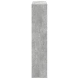 Berkfield Home Room Divider Concrete Grey 100x33x156.5 cm Engineered Wood - thumbnail 5
