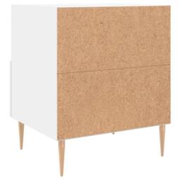 Berkfield Home Modern Bedside Cabinets 2 pcs White 40x35x47.5 cm Engineered Wood - thumbnail 9