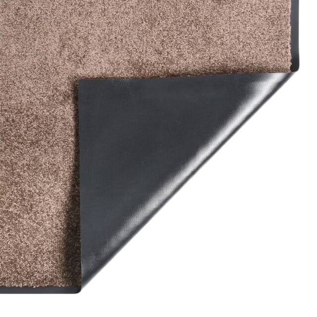Berkfield Home Traffic Doormat Brown 80x120 cm - image 1