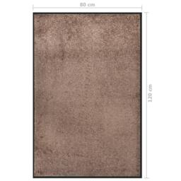 Berkfield Home Traffic Doormat Brown 80x120 cm - thumbnail 6