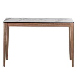 Angel Cerda Porcelain marble & walnut rectangular console table in Brown - thumbnail 2