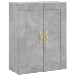 Berkfield Home Highboard Concrete Grey 69.5x34x180 cm Engineered Wood - thumbnail 5