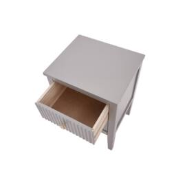 Cabinet Bits Bellaria 2 Drawer Bedside Table in Grey - thumbnail 6