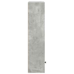 Berkfield Home Bookcase Concrete Grey 31x24x102 cm Engineered Wood - Size: 31 x 24 x 102 cm - thumbnail 6