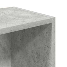Berkfield Home Bookcase Concrete Grey 31x24x102 cm Engineered Wood - Size: 31 x 24 x 102 cm - thumbnail 9