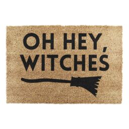 Artsy Mats Oh Hey Witches Doormat in Beige - Size: 40 cm x 60 cm - thumbnail 3