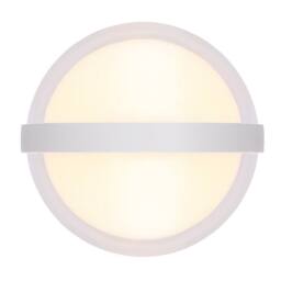 Netlighting Illi Outdoor Globe Wall Lamp White Matt IP54 LED 3000K - thumbnail 2