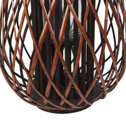 Wyld and Coco Willow Lantern 60 cm Brown Rope Handle - thumbnail 6
