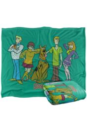 Scooby-Doo! Scooby Doo! Gang Silky Touch Super Soft Throw Blanket 152 X 127 cm in White - thumbnail 2