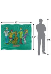Scooby-Doo! Scooby Doo! Gang Silky Touch Super Soft Throw Blanket 152 X 127 cm in White - thumbnail 5