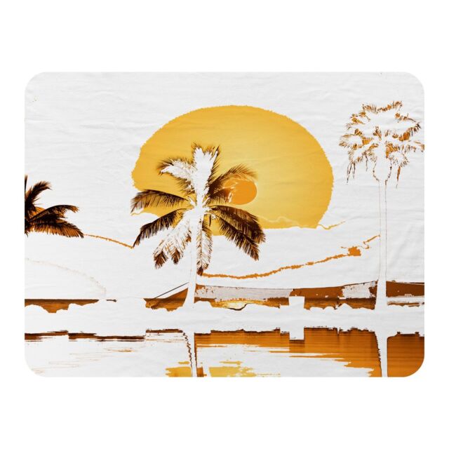 Benjamin Tate Design Sunset Blanket in Natural - Size: 120 cm x 150 cm - image 1