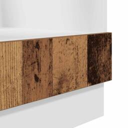 Berkfield Home Oven Cabinet in Old Wood ‚Äì 60x46x81.5 cm Made from Engineered Wood in Brown - thumbnail 8