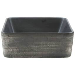 Berkfield Home Countertop Basin Black & Brown Rectangular 46x35.5x13 cm Ceramic - thumbnail 5