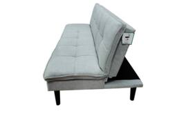 DS Living The Fermo 2 Seater Sofa Bed in Silver - thumbnail 4