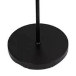 Havendro Modern Black Stem Floor Lamp with Opal Globe Glass Shades - thumbnail 4