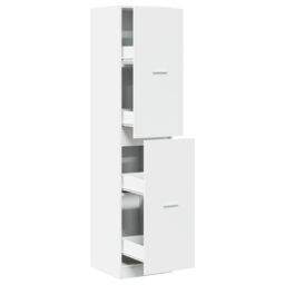 Berkfield Home Apothecary Cabinet¬†White 40x41x174.5 cm Engineered Wood in White - thumbnail 2