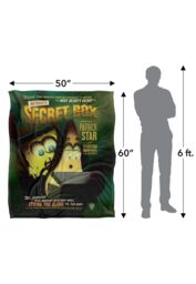 Spongebob Secret Box Silky Touch Super Soft Throw Blanket 152 X 127 cm in White - thumbnail 5