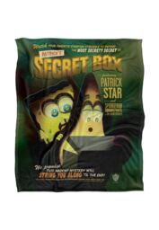 Spongebob Secret Box Silky Touch Super Soft Throw Blanket 152 X 127 cm in White - thumbnail 1