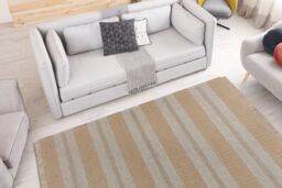RugsX Jute Rug in Beige - Size: 80 cm x 150 cm - thumbnail 4