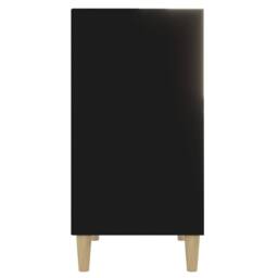 Berkfield Home Sideboard Black 57x35x70 cm Engineered Wood - Size: 57 x 35 x 70 cm - thumbnail 5