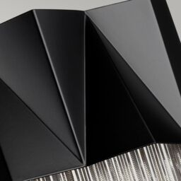 Netlighting Zuma 3 Light Wall Light Satin Black Silver G9 - thumbnail 2