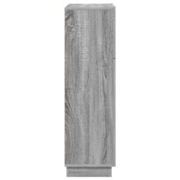 Berkfield Home Grey Writing Desk Grey Sonoma Engineered wood Large - thumbnail 6