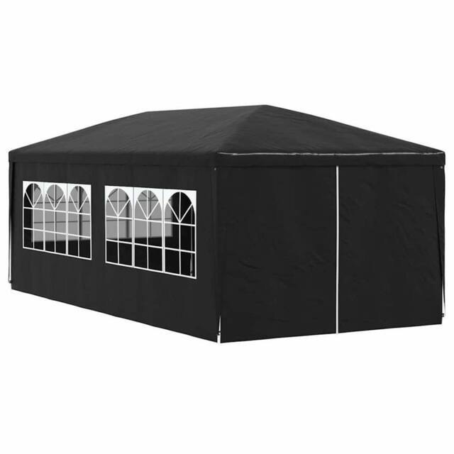 Berkfield Home Party Tent 3x6 m Anthracite in Black - image 1