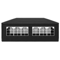 Berkfield Home Party Tent 3x6 m Anthracite in Black - thumbnail 5
