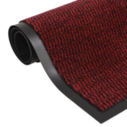 Berkfield Home Doormat Tufted 60x180 cm Red - thumbnail 1