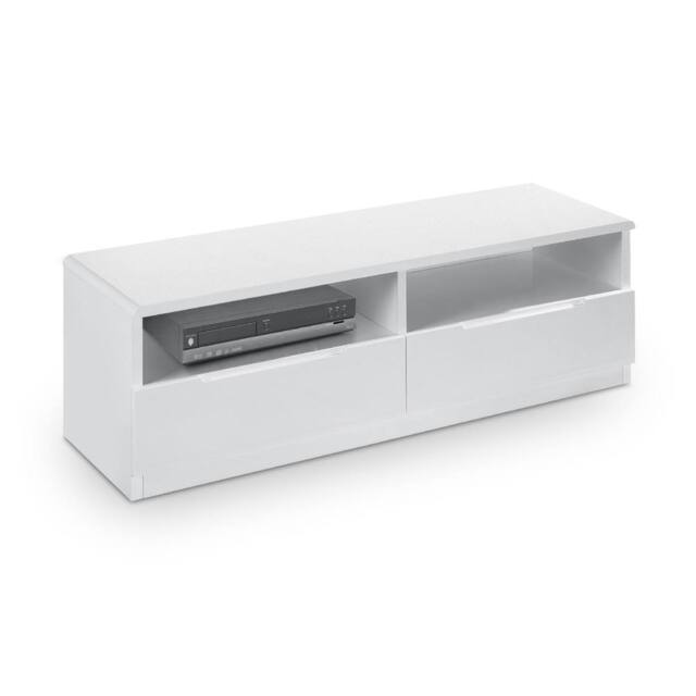 Cheshire Premium Stratton 2 Drawer Media Unit in White - image 1