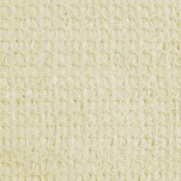 Berkfield Home Sunshade Sail HDPE Triangular 3.6x3.6x3.6 m Cream in Beige - thumbnail 2