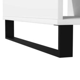 Berkfield Home Decorative Coffee Table White 104x60x35 cm Engineered Wood - Size: 104 x 60 x 35 cm - thumbnail 8