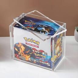 Havendro Pokemon TCG Booster Box Premium Acrylic Display Case in Clear - thumbnail 5