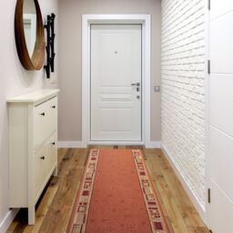 RugsX Anti-Slip Jena Runner in Brown - Size: 80 cm x 130 cm - thumbnail 4