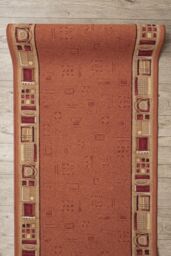 RugsX Anti-Slip Jena Runner in Brown - Size: 80 cm x 130 cm - thumbnail 5