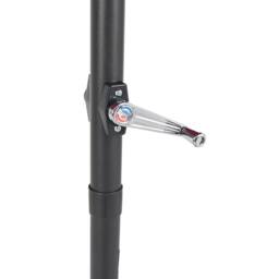 Berkfield Home Durable Garden Parasol with Steel Pole Blue 223x223x213 cm - Size: 223 x 223 x 213 cm - thumbnail 9