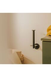 Cosmic Vertical Toilet Roll Holder, Chrome, Hidden fixings, Start Collection in Grey - thumbnail 5