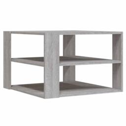 Berkfield Home Decorative Coffee Table Grey Sonoma 59.5x59.5x40 cm Engineered Wood - thumbnail 5