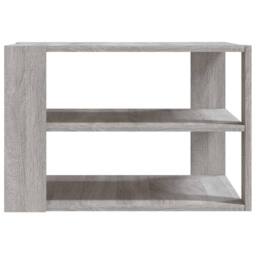 Berkfield Home Decorative Coffee Table Grey Sonoma 59.5x59.5x40 cm Engineered Wood - thumbnail 6