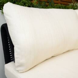 Modish Furnishing Naples Cream Aluminium 4 Seater Modular Corner Sofa Chaise Garden Set - thumbnail 8