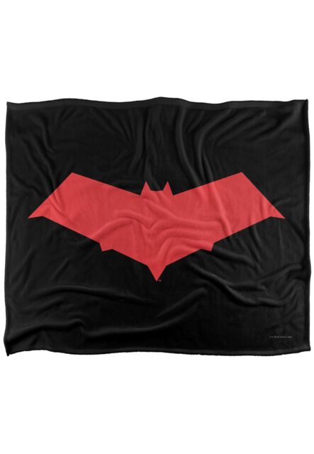 DC Comics Batman Red Hood Blanket 152 x 127 cm in White - image 1